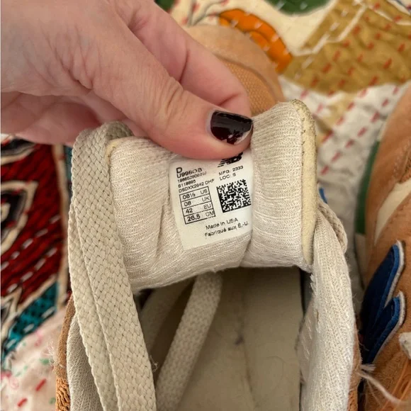 New Balance 998 Teddy Santis Orange/Royal rare great condition 8.5 men 10 women - Picture 10 of 10